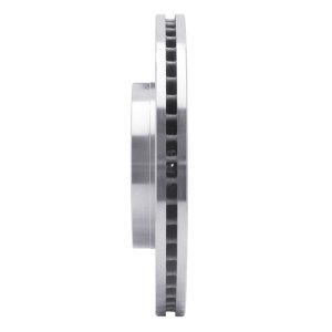 Hyundai Santa Fe Brake Rotor (1) - Front Right - R1 Concepts - Drilled & Slotted - Silver - `01-`05